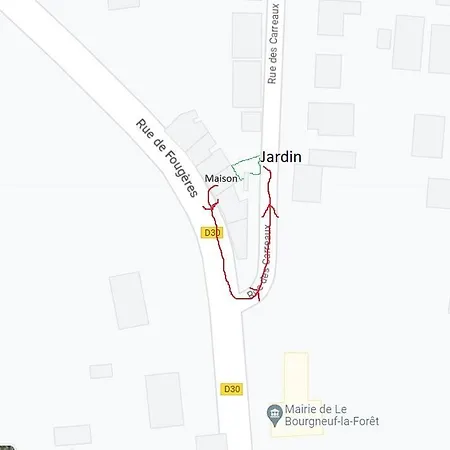 Le Logis Du Bourgneuf Charmante Petite Maison * Le Bourgneuf-la-Foret